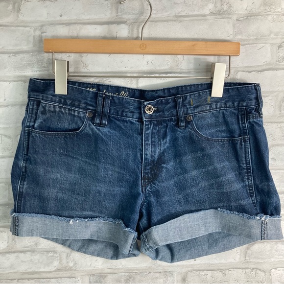 Madewell Womens Blue Denim Shorts Size 30 - Picture 1 of 17